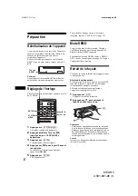 Preview for 58 page of Sony MEX-R5 - Multi Disc Player Operating Instructions Manual