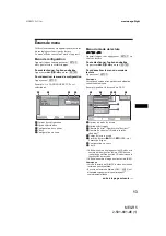 Preview for 63 page of Sony MEX-R5 - Multi Disc Player Operating Instructions Manual