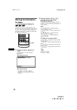 Preview for 68 page of Sony MEX-R5 - Multi Disc Player Operating Instructions Manual