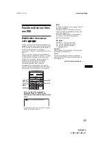 Preview for 73 page of Sony MEX-R5 - Multi Disc Player Operating Instructions Manual