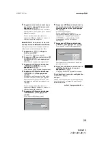 Preview for 79 page of Sony MEX-R5 - Multi Disc Player Operating Instructions Manual