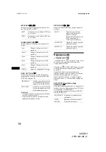 Preview for 84 page of Sony MEX-R5 - Multi Disc Player Operating Instructions Manual