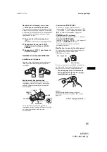 Preview for 91 page of Sony MEX-R5 - Multi Disc Player Operating Instructions Manual