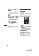 Preview for 92 page of Sony MEX-R5 - Multi Disc Player Operating Instructions Manual