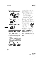 Preview for 94 page of Sony MEX-R5 - Multi Disc Player Operating Instructions Manual