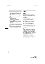 Preview for 102 page of Sony MEX-R5 - Multi Disc Player Operating Instructions Manual