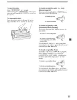 Предварительный просмотр 11 страницы Sony MEX-SDI Operating Instructions Manual