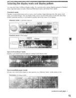 Предварительный просмотр 15 страницы Sony MEX-SDI Operating Instructions Manual