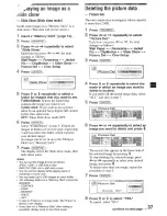 Предварительный просмотр 37 страницы Sony MEX-SDI Operating Instructions Manual