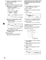 Предварительный просмотр 42 страницы Sony MEX-SDI Operating Instructions Manual