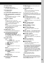 Предварительный просмотр 9 страницы Sony MEXBT2600 - Bluetooth CD Receiver Operating Instructions Manual