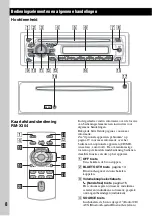 Предварительный просмотр 118 страницы Sony MEXBT2600 - Bluetooth CD Receiver Operating Instructions Manual