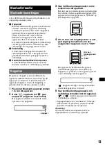 Предварительный просмотр 123 страницы Sony MEXBT2600 - Bluetooth CD Receiver Operating Instructions Manual