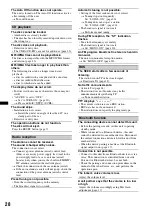 Preview for 28 page of Sony MEXBT2700 - CD Receiver With Bluetooth Hands-Free Operating Instructions Manual