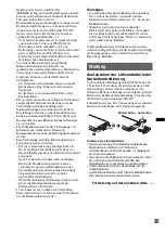 Preview for 55 page of Sony MEXBT2700 - CD Receiver With Bluetooth Hands-Free Operating Instructions Manual