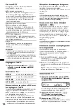 Preview for 74 page of Sony MEXBT2700 - CD Receiver With Bluetooth Hands-Free Operating Instructions Manual