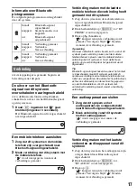 Preview for 137 page of Sony MEXBT2700 - CD Receiver With Bluetooth Hands-Free Operating Instructions Manual