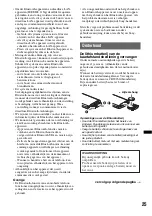 Preview for 145 page of Sony MEXBT2700 - CD Receiver With Bluetooth Hands-Free Operating Instructions Manual