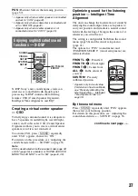 Preview for 37 page of Sony MEXDV2200 - DVD/SACD/CD Receiver Operating Instructions Manual