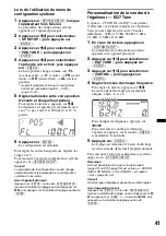 Preview for 103 page of Sony MEXDV2200 - DVD/SACD/CD Receiver Operating Instructions Manual