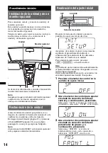 Preview for 140 page of Sony MEXDV2200 - DVD/SACD/CD Receiver Operating Instructions Manual