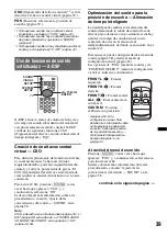 Preview for 165 page of Sony MEXDV2200 - DVD/SACD/CD Receiver Operating Instructions Manual