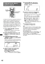 Preview for 168 page of Sony MEXDV2200 - DVD/SACD/CD Receiver Operating Instructions Manual