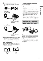 Preview for 9 page of Sony MG110 Operating Instructions Manual