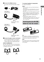 Предварительный просмотр 9 страницы Sony MG110 Operating Instructions Manual