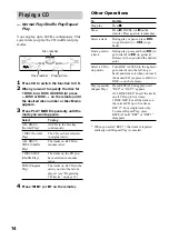 Preview for 14 page of Sony MG110 Operating Instructions Manual