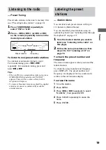 Предварительный просмотр 19 страницы Sony MG110 Operating Instructions Manual