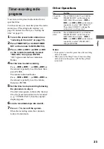 Preview for 23 page of Sony MG110 Operating Instructions Manual