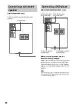 Preview for 30 page of Sony MG110 Operating Instructions Manual