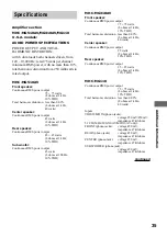 Preview for 35 page of Sony MG110 Operating Instructions Manual