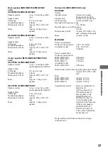 Preview for 37 page of Sony MG110 Operating Instructions Manual