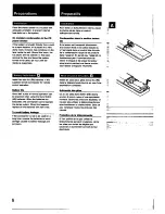 Preview for 6 page of Sony MHC-1750 - Hifi Bookshelf System Operating Instructions Manual