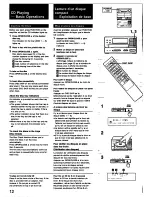 Предварительный просмотр 12 страницы Sony MHC-1750 - Hifi Bookshelf System Operating Instructions Manual