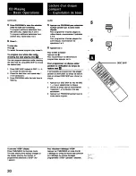 Предварительный просмотр 20 страницы Sony MHC-1750 - Hifi Bookshelf System Operating Instructions Manual