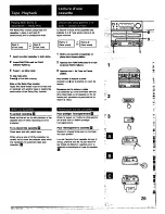 Предварительный просмотр 29 страницы Sony MHC-1750 - Hifi Bookshelf System Operating Instructions Manual