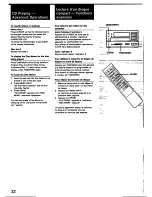 Preview for 32 page of Sony MHC-1750 - Hifi Bookshelf System Operating Instructions Manual