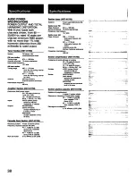 Preview for 38 page of Sony MHC-1750 - Hifi Bookshelf System Operating Instructions Manual