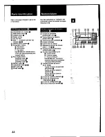 Preview for 44 page of Sony MHC-1750 - Hifi Bookshelf System Operating Instructions Manual