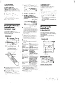 Предварительный просмотр 9 страницы Sony MHC-331 Primary Operating Instructions Manual