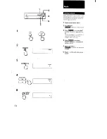 Preview for 34 page of Sony MHC-3500 - Mini Hi-fi Bookshelf System Operating Instructions Manual