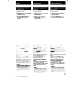 Preview for 37 page of Sony MHC-3500 - Mini Hi-fi Bookshelf System Operating Instructions Manual