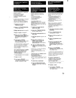 Preview for 53 page of Sony MHC-3500 - Mini Hi-fi Bookshelf System Operating Instructions Manual