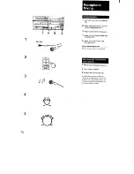 Preview for 78 page of Sony MHC-3500 - Mini Hi-fi Bookshelf System Operating Instructions Manual