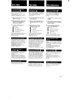 Preview for 81 page of Sony MHC-3500 - Mini Hi-fi Bookshelf System Operating Instructions Manual