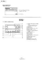 Предварительный просмотр 4 страницы Sony MHC-5500 Service Manual