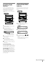 Preview for 14 page of Sony MHC-771 - Mini Hi-fi Component System Operating Instructions Manual